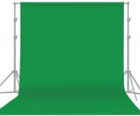 Trux Design Fondale di stoffa 1.8x3m Green Screen con borsa
